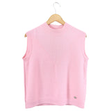 Louis Vuitton Pink Cashmere Sleeveless Sweater Top - S / M