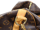 Louis Vuitton Monogram Canvas Keepall Bandouliere 55 Travel Duffle Bag