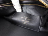 Louis Vuitton Black Cuir Boudoir Pochette Accessoires MM Bag