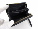 Louis Vuitton Black Empreinte Leather Small Zip Wallet