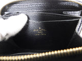 Louis Vuitton Black Empreinte Leather Small Zip Wallet