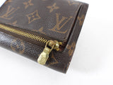 Louis Vuitton Monogram Canvas Push Clasp Wallet