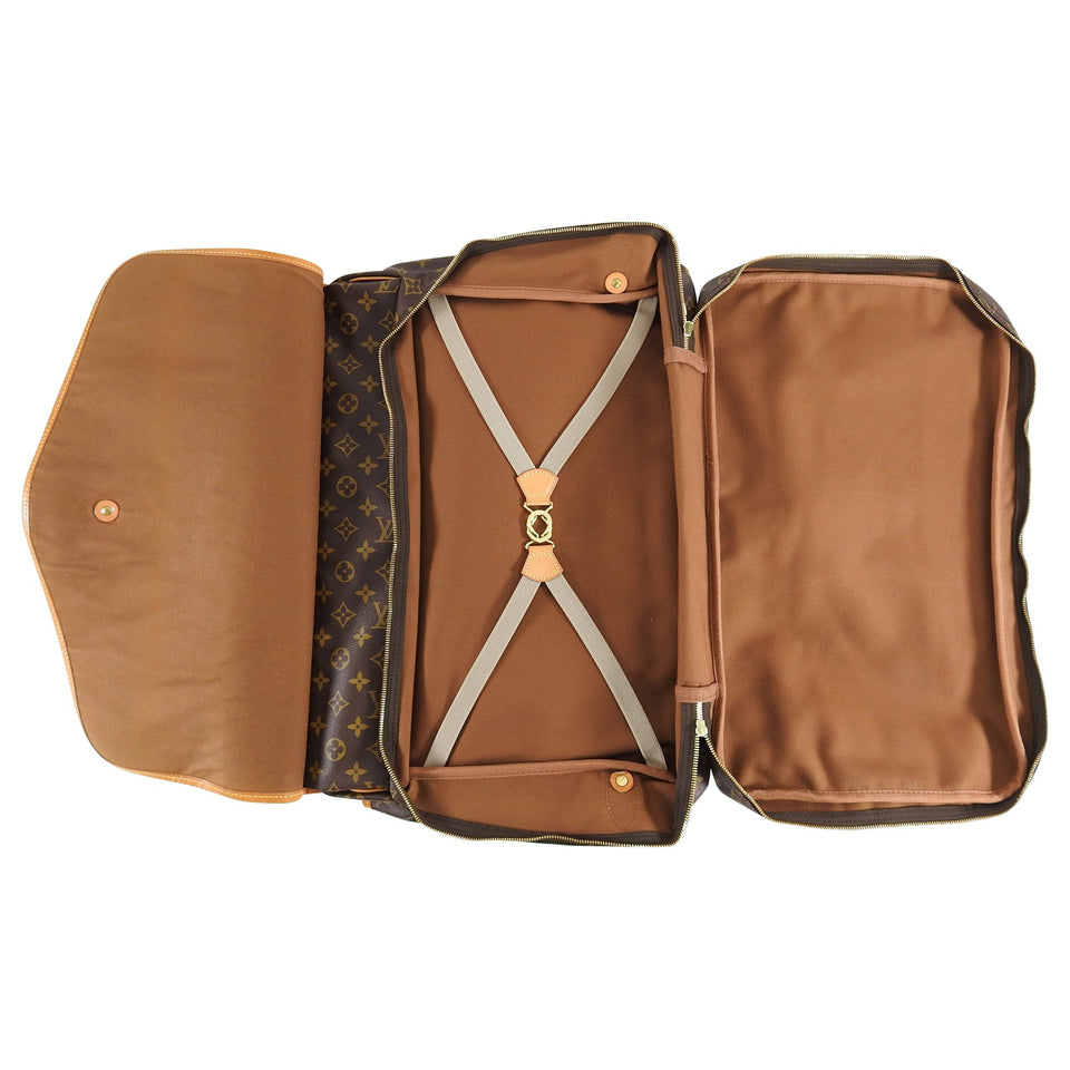 Louis Vuitton Monogram Canvas Sac Chasse Hunting Travel Bag