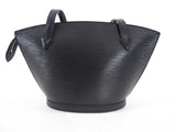 Louis Vuitton Black Epi Leather Saint-Jacques Shoulder Tote Bag