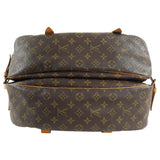 Louis Vuitton Vintage 1990 Saumur 40 Monogram Travel Messenger Bag