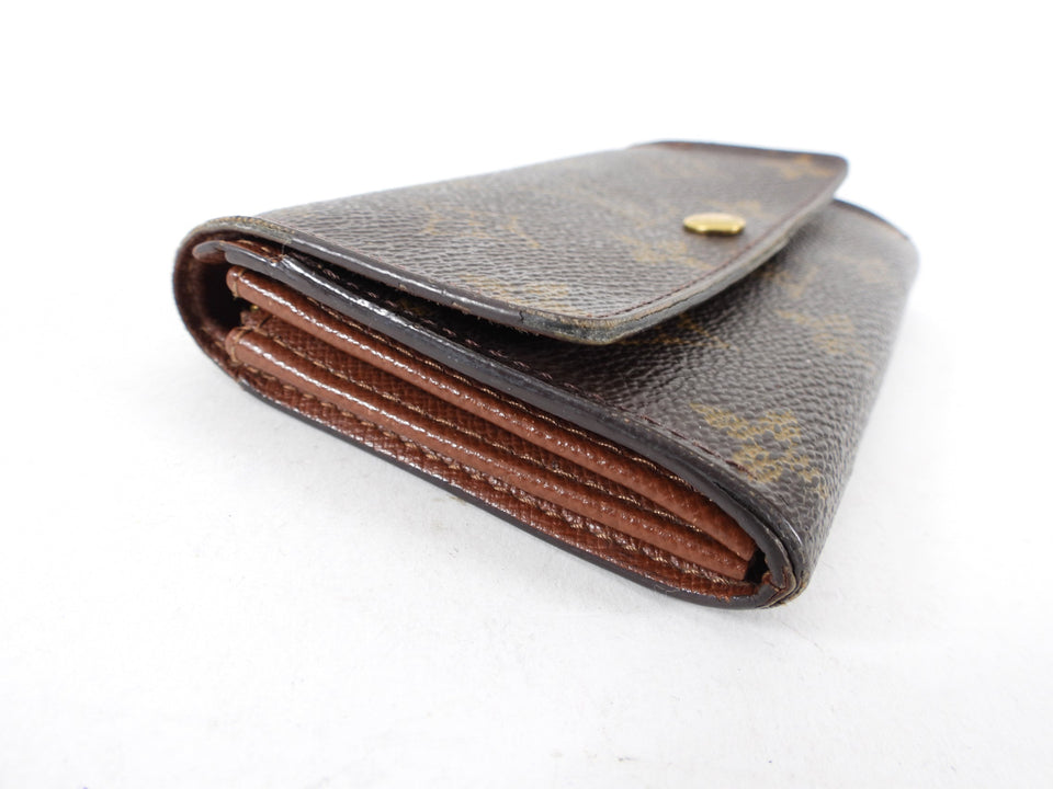 Louis Vuitton Monogram Canvas Small Snap Wallet