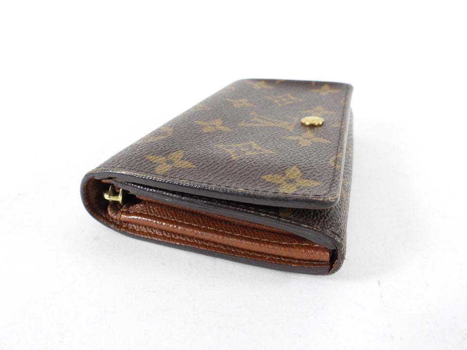 Louis Vuitton Monogram Canvas Vintage Snap Wallet