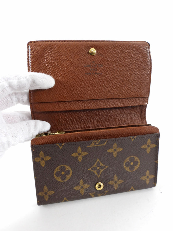 Louis Vuitton Monogram Canvas Vintage Snap Wallet