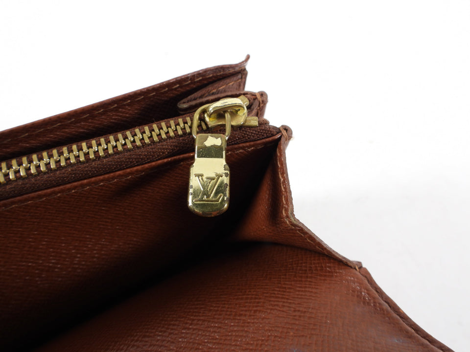 Louis Vuitton Monogram Canvas Small Snap Wallet