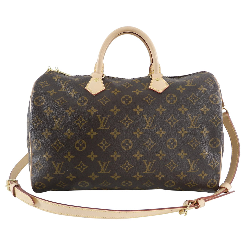 Louis Vuitton Monogram Canvas Speedy Bandouliere 35