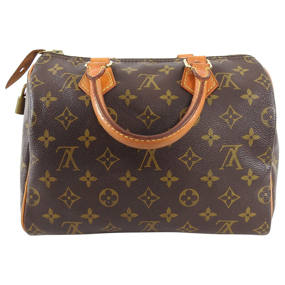 Louis Vuitton 2001 Monogram Speedy 25 Bag