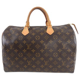 Louis Vuitton Monogram Speedy 35 Boston Bag
