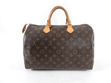 Louis Vuitton Monogram Speedy 35 Boston Bag