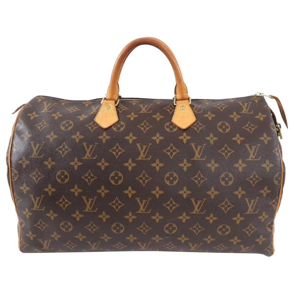 Louis Vuitton Monogram Canvas Keepall 40 Speedy Duffle Bag