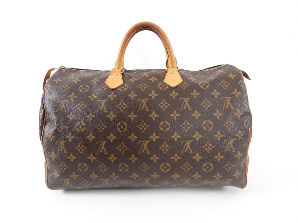 Louis Vuitton Monogram Canvas Keepall 40 Speedy Duffle Bag