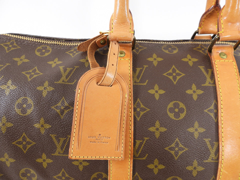 Louis Vuitton Vintage 1983 Monogram Keepall 45 Duffle Bag