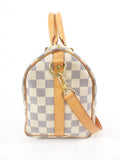 Louis Vuitton Damier Azur Speedy 25 Bandouliere Bag