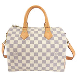 Louis Vuitton Damier Azur Speedy 25 Bandouliere Bag