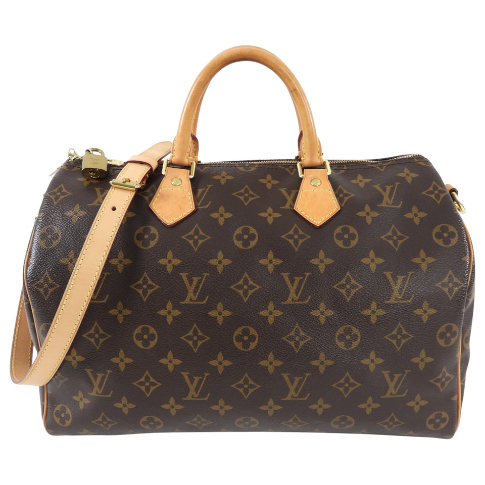 Louis Vuitton Monogram Speedy Bandouliere 30cm