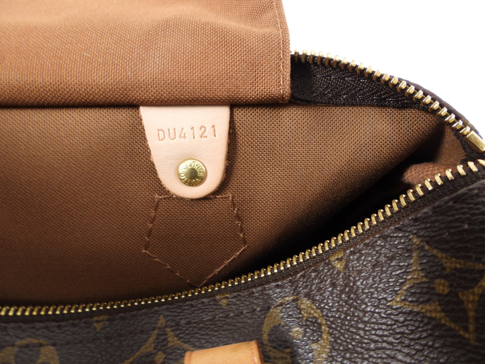 Louis Vuitton Monogram Canvas Speedy 30 Boston Bag