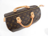 Louis Vuitton Monogram Canvas Speedy 30 Boston Bag