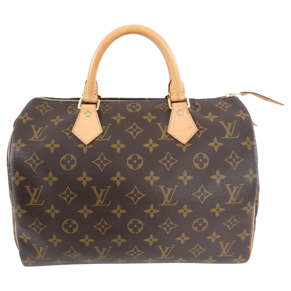 Louis Vuitton Monogram Canvas Speedy 30 Boston Bag