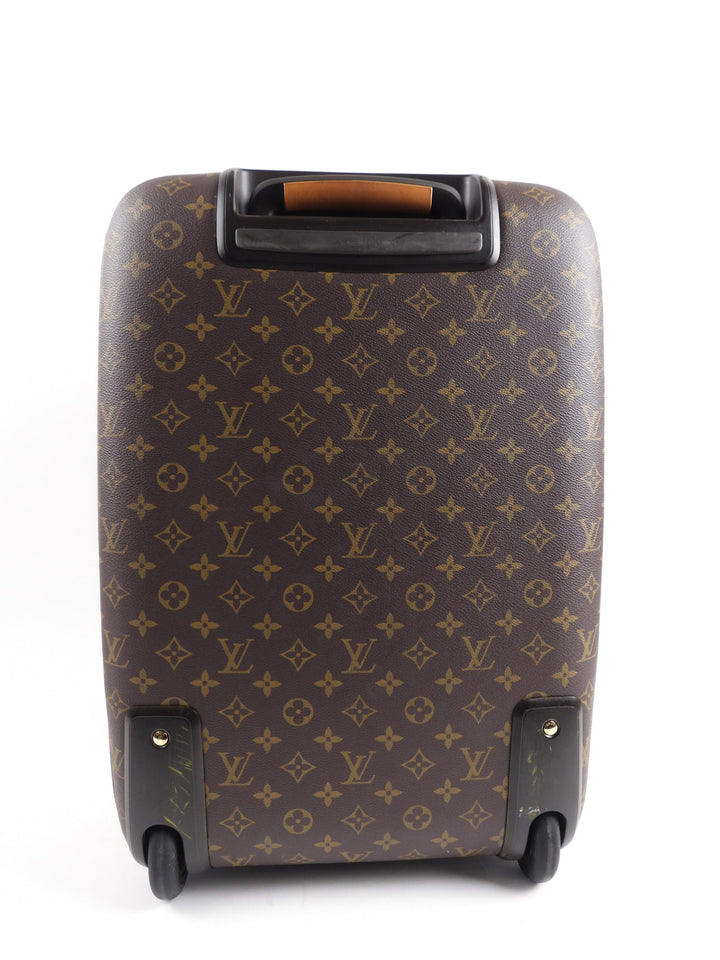 Louis Vuitton Monogram Pegasse 55 Rolling Travel Luggage