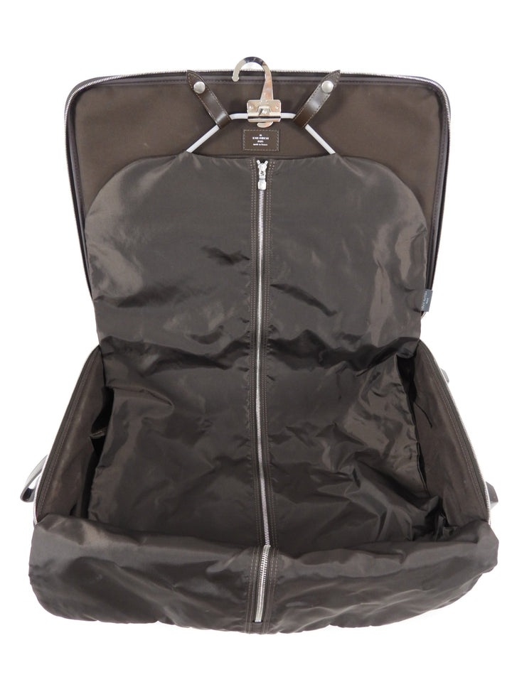 Louis Vuitton Brown Taiga Leather Pegase 55 Travel Rolling Luggage