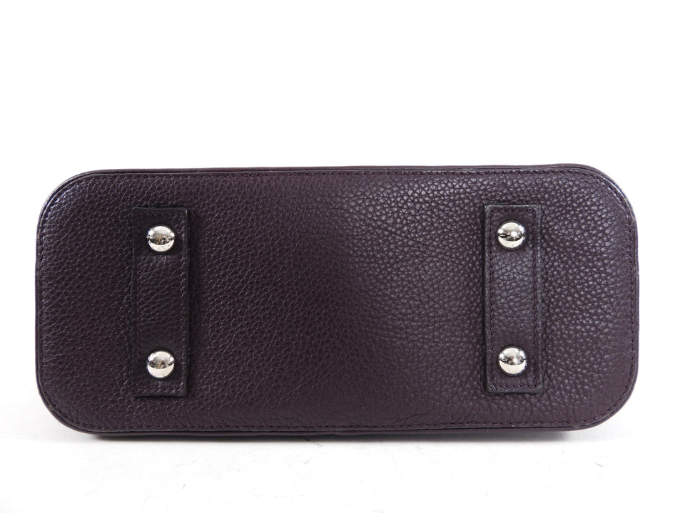 Louis Vuitton Dark Purple Taurillon Leather Alma PM Bag