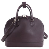 Louis Vuitton Dark Purple Taurillon Leather Alma PM Bag