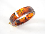 Louis Vuitton Resin Hinged Lock Me Bracelet