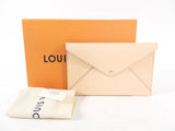 Louis Vuitton Vachetta Leather Envelope Travel Clutch Bag