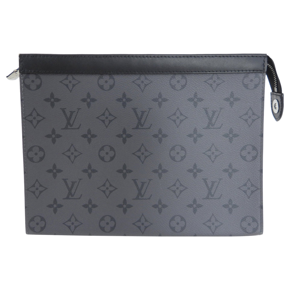 Louis Vuitton Monogram Eclipse Canvas Pochette Voyage MM