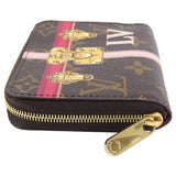 Louis Vuitton Monogram Summer Trunks Small Zippered Wallet