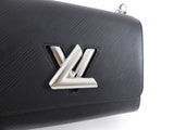Louis Vuitton Black Epi Twist MM Chain Bag