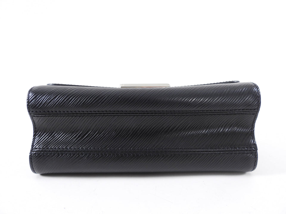 Louis Vuitton Black Epi Twist MM Chain Bag