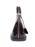 Louis Vuitton Vernis Alma PM in Amarante and GHW