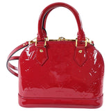 Louis Vuitton Alma BB Vernis Rose Indien Mini Bag