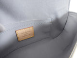 Louis Vuitton Ivory Perle Vernis Malibu Street Baguette Shoulder Bag