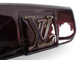 Louis Vuitton Vernis Sobe Clutch in Amarante