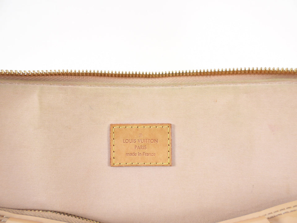 Louis Vuitton Alma GM Rose Florentin Nude Vernis Bag