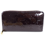 Louis Vuitton Plum Vernis Monogram Zippy Continental Wallet