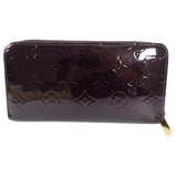 Louis Vuitton Plum Vernis Monogram Zippy Continental Wallet