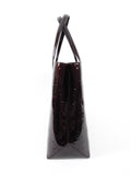 Louis Vuitton Vernis Wilshire MM Tote Bag in Amarante