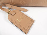 Louis Vuitton Empreinte Leather Vosges MM Papyrus Bag