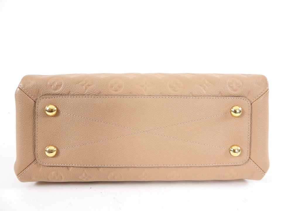Louis Vuitton Empreinte Leather Vosges MM Papyrus Bag