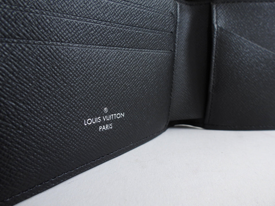 Louis Vuitton Monogram Eclipse Black and grey Multiple Bi-Fold Wallet