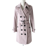 Burberry trench coat Outer: 100% cashmere, Lining: 66% wool, Lining: 22% polyamide (nylon), Lining: 12% cashmere Dusty purple Women 38