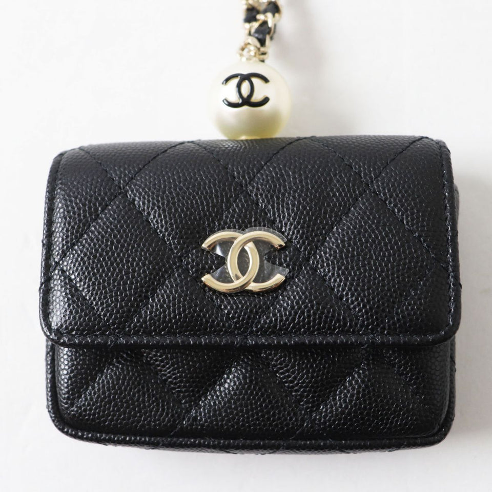 Chanel Caviar Skin Coin Purse AP2119