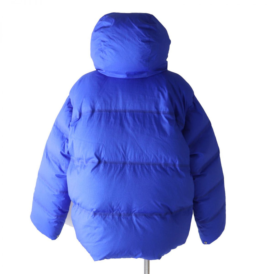 Gucci Down jacket Outer: 100% nylon, Lining: 100% nylon, Part: polyurethane, Filling: 80% down, Filling: 20% feather, Part: 100% polyester Outer: Blue<br>Lining: Orange Women M
